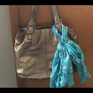 Coach Bronze Tote